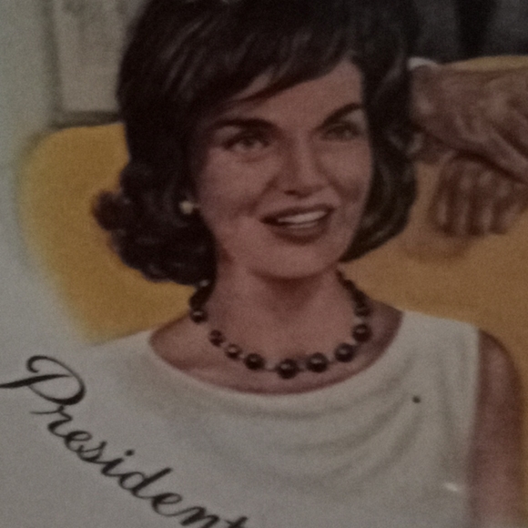 Vintage President and Mrs John F Kennedy Plate - Picture 2 of 5